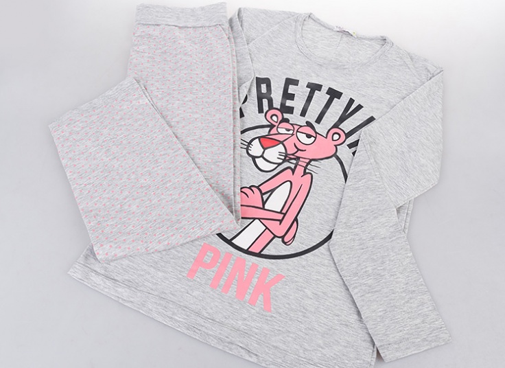 ست بلوز و برمودا پلنگ صورتی