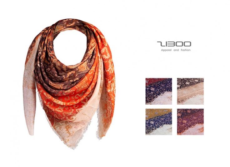 روسری قواره دار ZIBOO