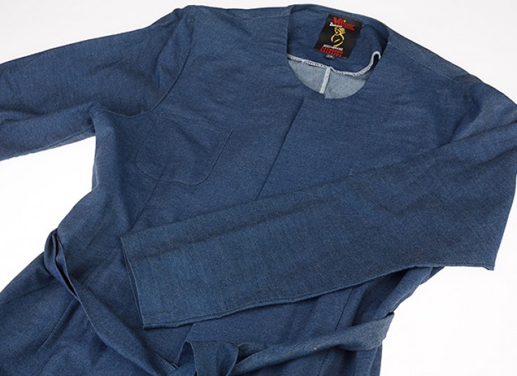 مانتو طرح جین گیپوردار