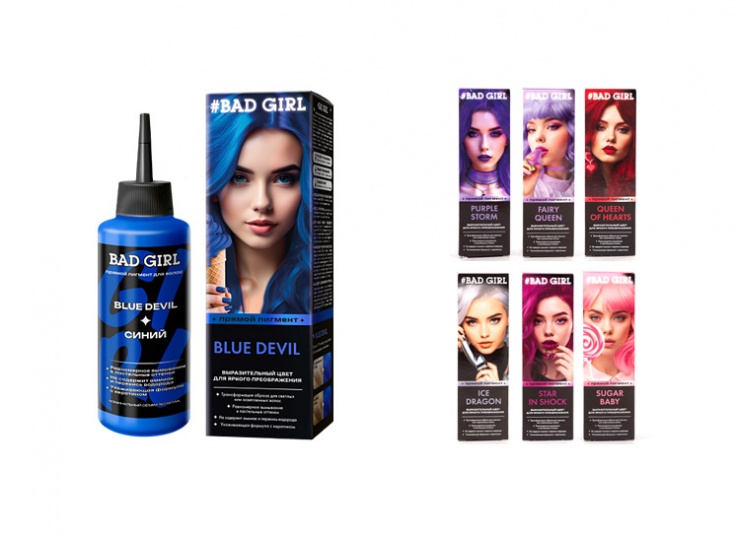 شامپو رنگ Bad Girl