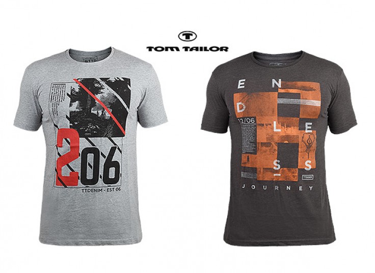 تیشرت آستین کوتاه TOM TAILOR