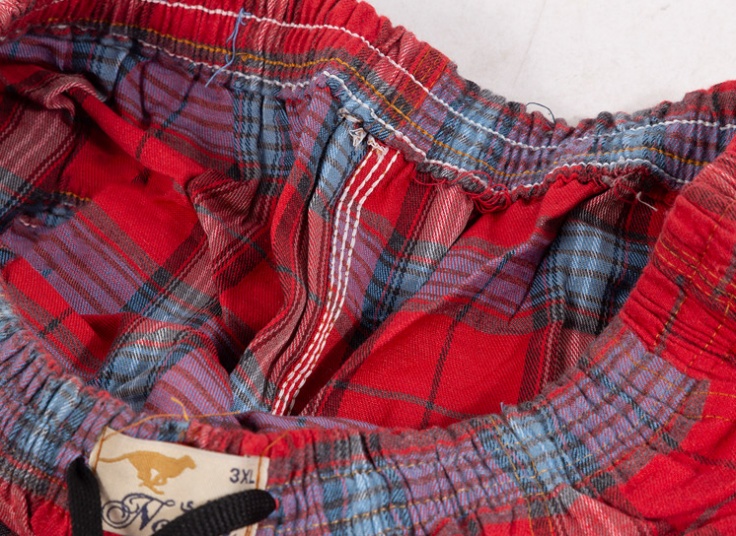 شلوار چهارخانه پشمی NOVIN