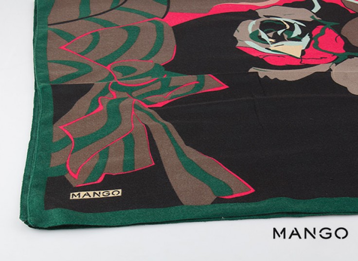 روسری پاییزه MANGO مدل aspect