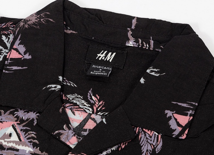پیراهن هاوایی H&M