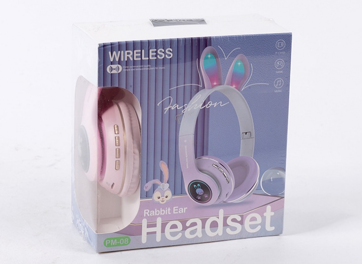 هدفون بلوتوثی خرگوشی مدل PM-08