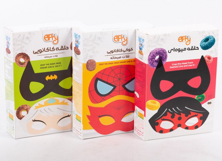 انواع کورن فلکس elphy