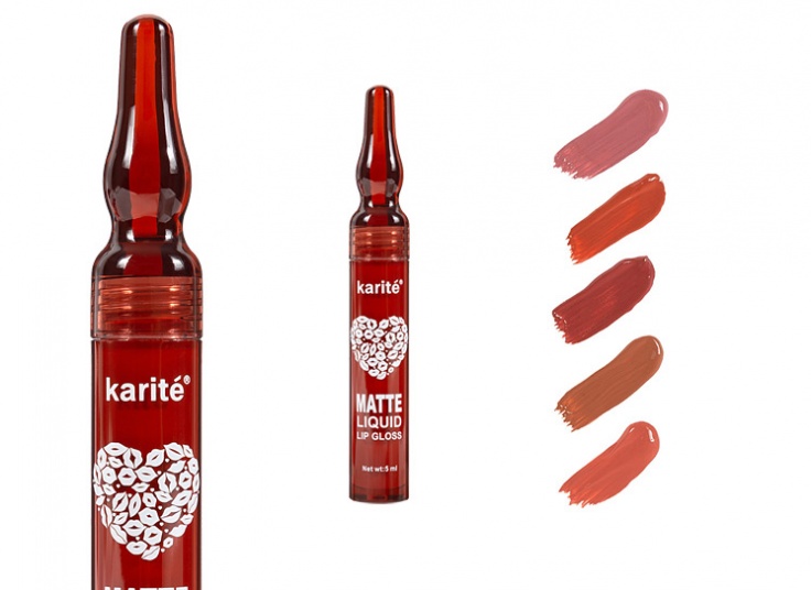 رژ لب مایع آمپولی Karite