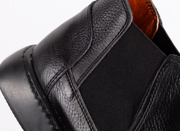 نیم بوت مردانه چرم طبیعی