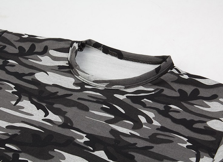 بلوز مردانه آستین بلند طرح ارتشی