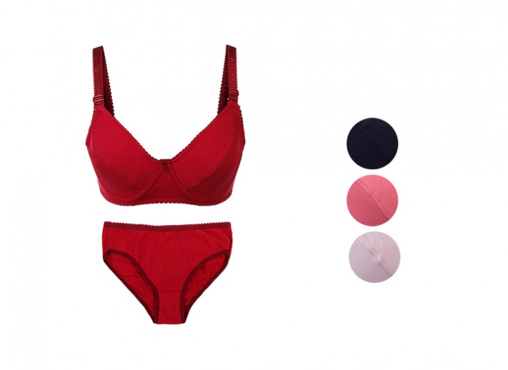 ست لباس زیر ساده زنانه Ailar