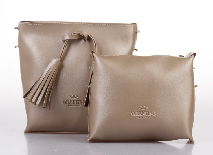 کیف دوشی دو تکه طرح VALENTINO