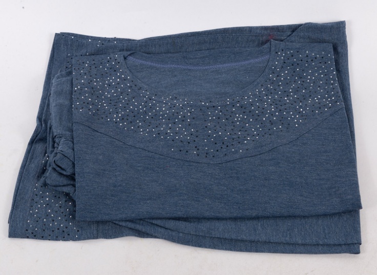 تاپ شلوارک زنانه نگین دار