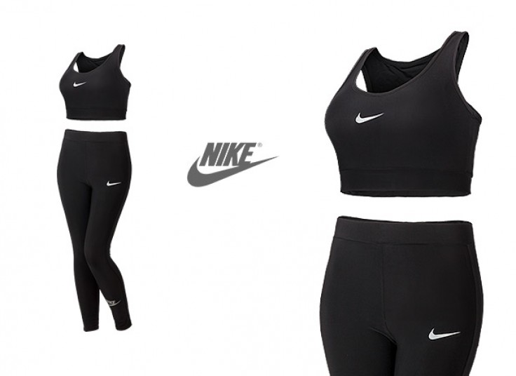 ست نیم تنه و شلوار طرح NIKE