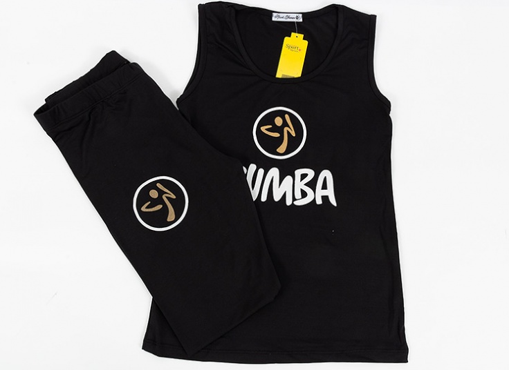 تاپ و شلوار طرح ZUMBA