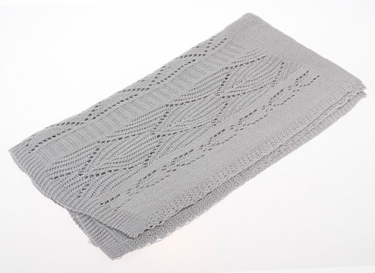 شال بافت زمستانی Knitted Rhombus