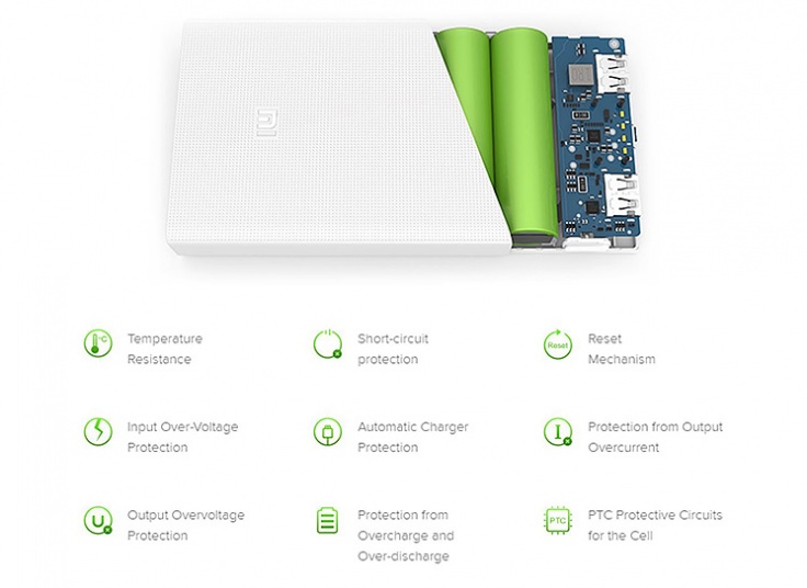 پاوربانک Xiaomi 20000mAh 2C