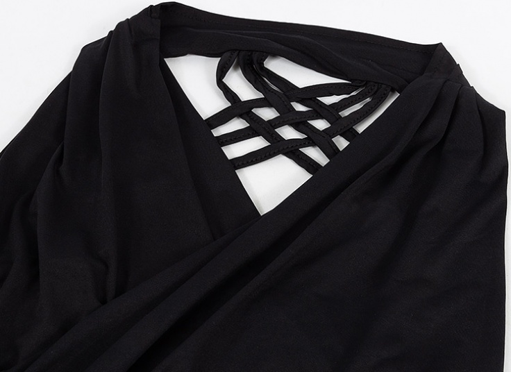 تاپ زنانه پشت ضربدری