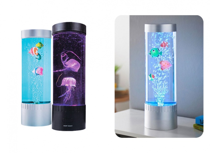 چراغ خواب آکواریومی