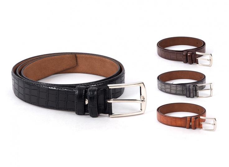 کمربند مردانه طرح کروکدیل Yukari