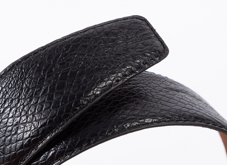 کمربند مردانه پوست ماری Yukari