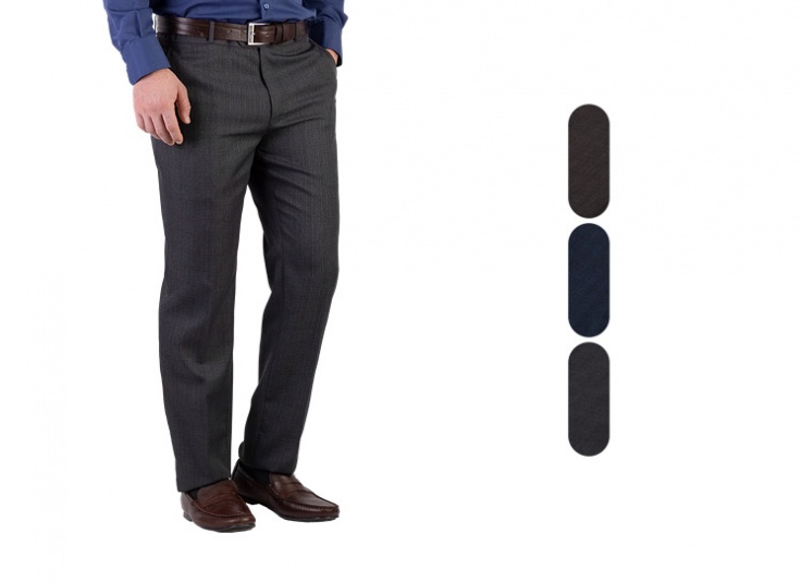 شلوار پارچه‌ای چهارخانه مردانه