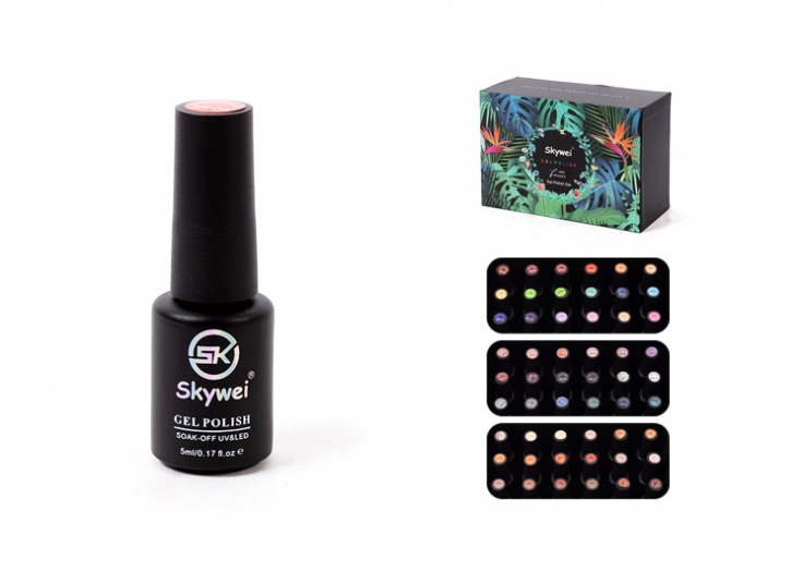 پکیج 23 عددی لاک ژل Skywei