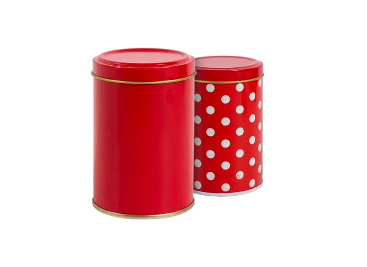 قوطی فلزی استوانه ای