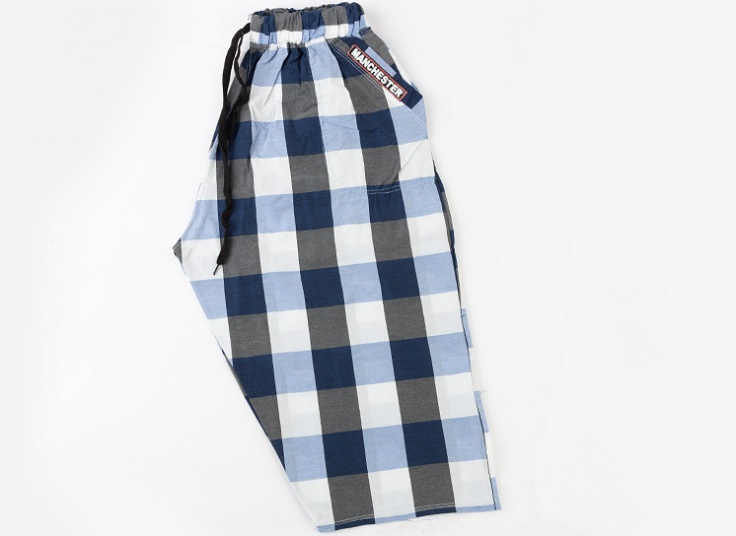 شلوارک راحتی مردانه چهارخانه