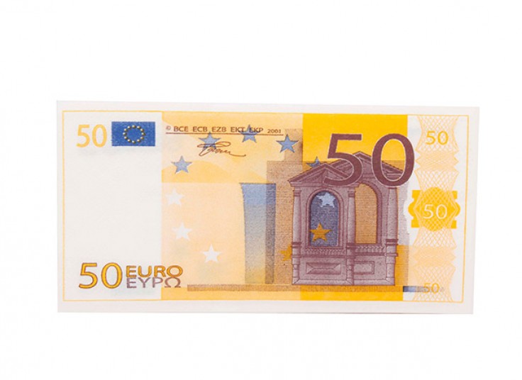 دستمال سفره طرح اسکناس