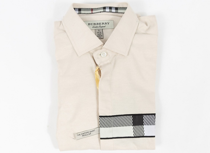 پیراهن مردانه طرح Burberry