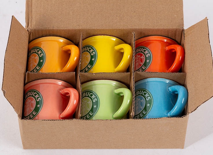فنجان قهوه خوری 6 عددی StarBucks
