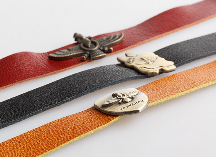 دستبند چرمی