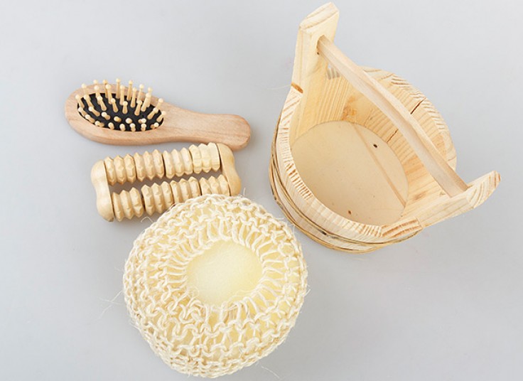 ست حمام چوبی