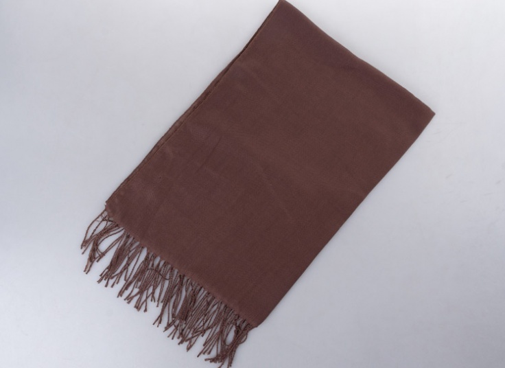 شال ساده نخی زنانه