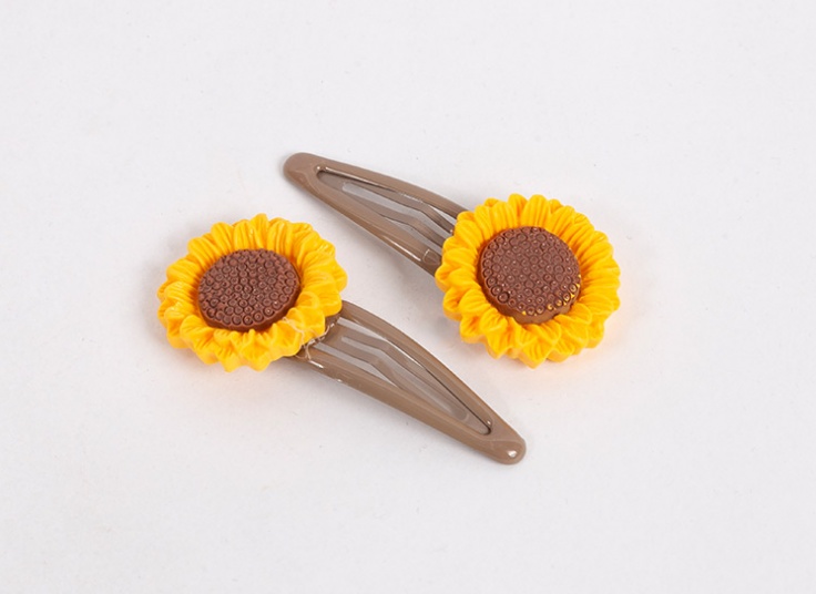 گیره و کش مو طرح آفتابگردان