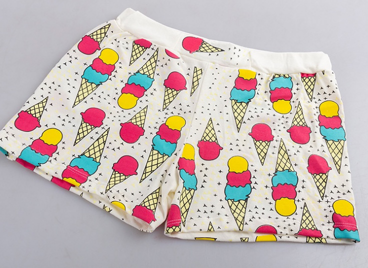 تاپ و شورتک زنانه Ice Cream