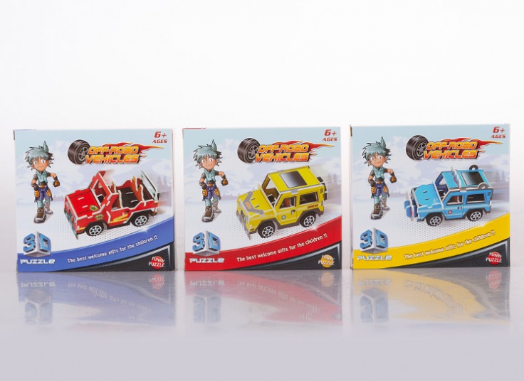 پازل سه بعدی PULL BACK