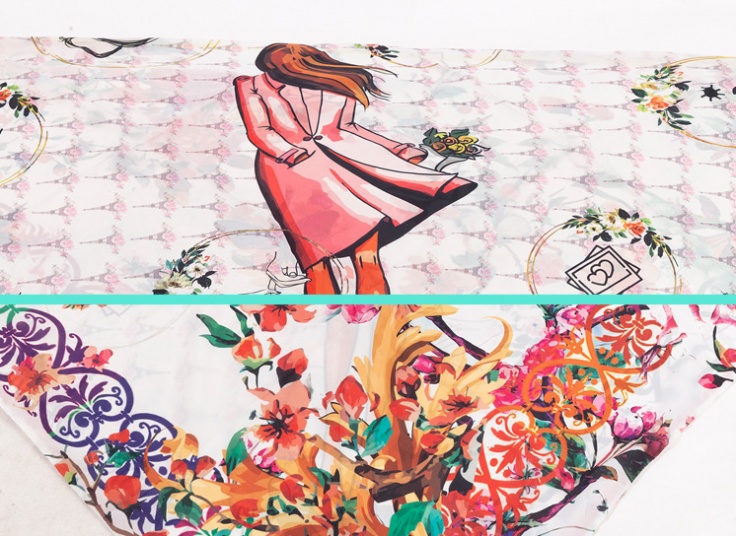 روسری مثلثی Sharli