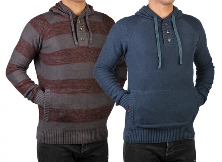 سویشرت کلاهدار مردانه Identic