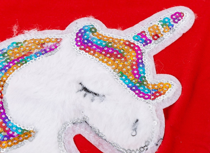 ست بلوز شلوارک دخترانه تکه‌دوزی