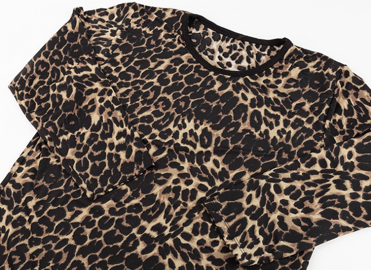 بلوز طرح پلنگی زنانه