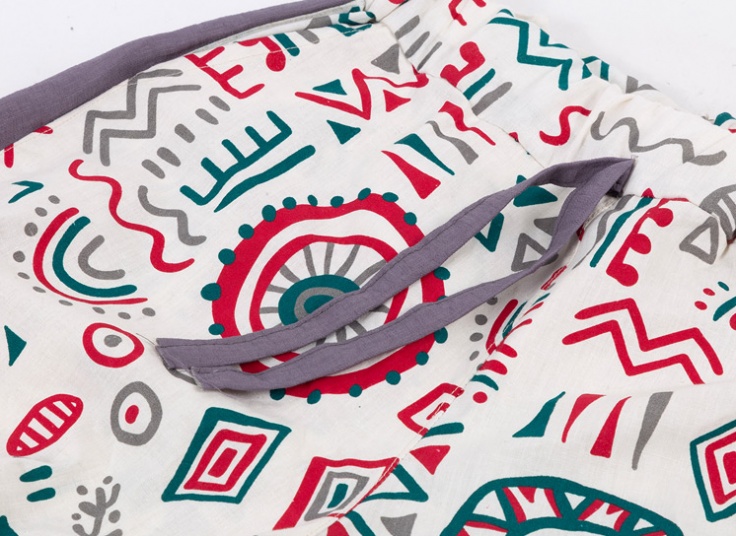 ست کراپ و شلوار طرحدار