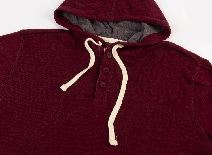 بلوز مردانه کلاه دار Bass