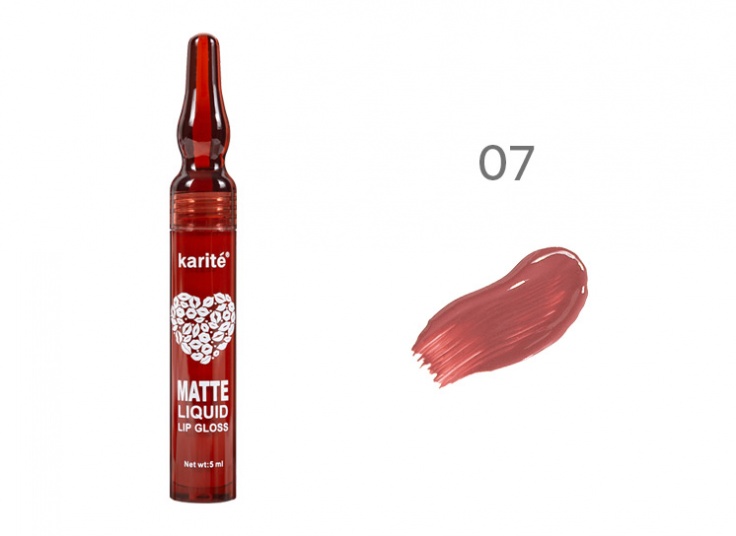 رژ لب مایع آمپولی Karite