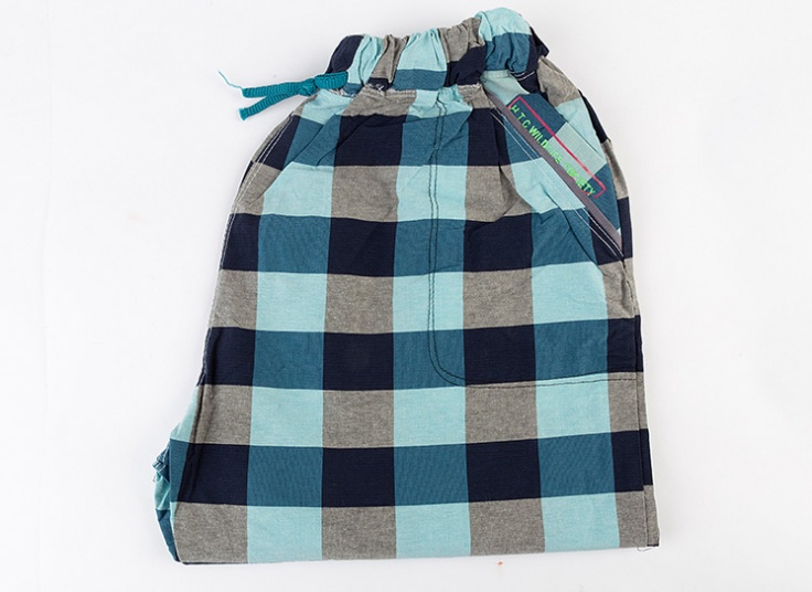 شلوارک راحتی مردانه چهارخانه