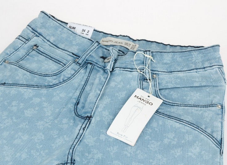 شلوار جین زنانه طرحدار MANGO