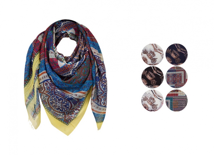 روسری نخی طرحدار G and M