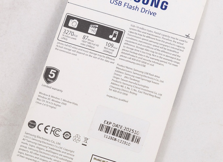 فلش مموری 64 گیگابایت Samsung