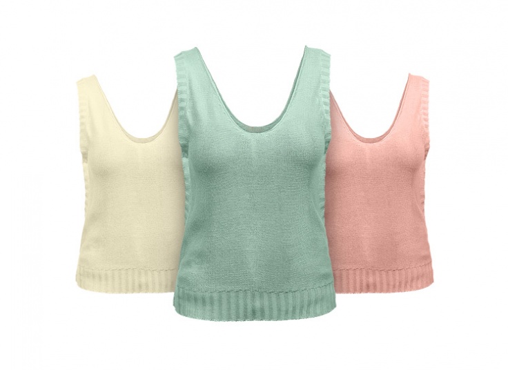 تاپ بافت ساده زنانه