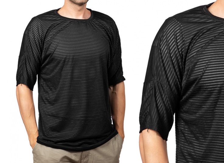 تیشرت راه راه مردانه طرح Zara